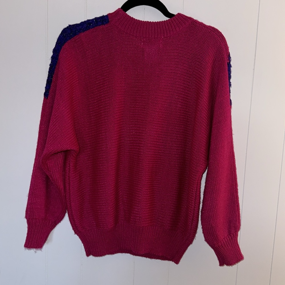 Vintage Jaclyn Smith Beaded Sweater Size M - Picture 10 of 12
